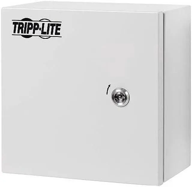 Alt view image 3 of 7 - Tripp Lite Outdoor Steel Industrial Electrical Enclosure Junction Lock Box