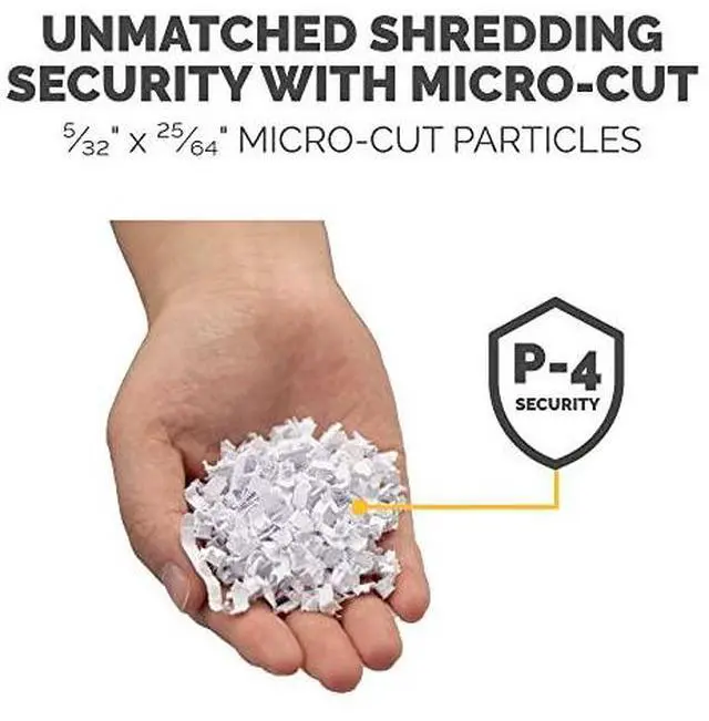 Alt view image 11 of 14 - Fellowes - 4657301 - Fellowes AutoMax 600M Auto Feed Shredder - Micro Cut - 600 Per Pass - Black