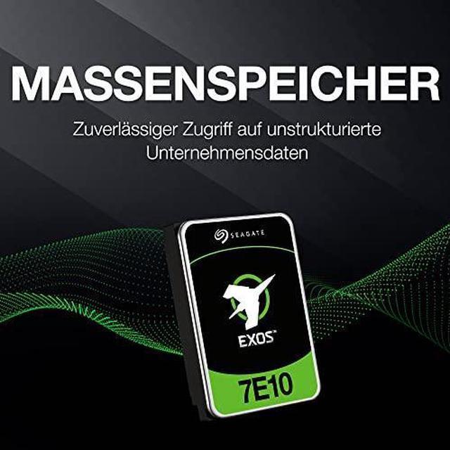 Alt view image 14 of 18 - Seagate Exos 7E10 ST8000NM018B 8TB 7200 RPM 256MB Cache SAS 12Gb/s 3.5" Internal Hard Drive, 512e/4KN
