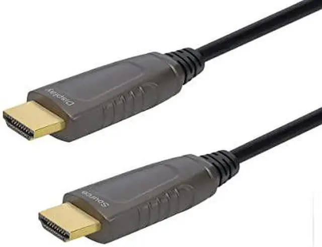 Alt view image 8 of 13 - Monoprice SlimRun AV 8K Certified Ultra High Speed Active HDMI Cable, CMP Plenum rated, HDMI 2.1, AOC, 7.5m, 24ft
