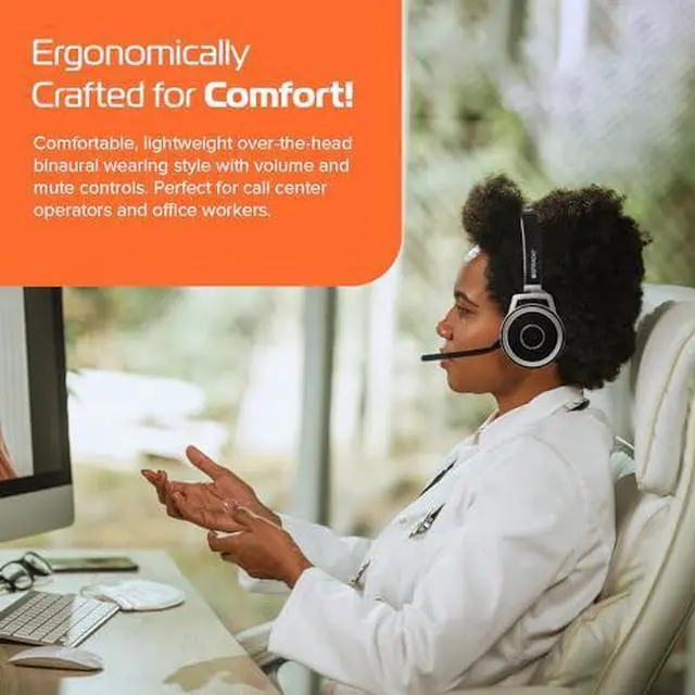 Alt view image 19 of 20 - SPRACHT ZuM Prestige Binaural Headset