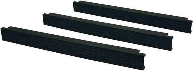 Alt view image 3 of 4 - Tripp Lite SR1UPANEL10 Rack Enclosure Cabinet 10 Pieces Cooling Blanking Panel 1URM