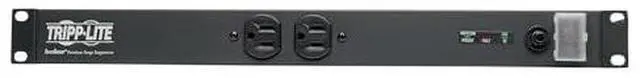 Alt view image 3 of 13 - Tripp Lite Network-Grade Rackmount Power Strip PDU, 120V, On/Off Switch, Surge Protection Option, Manufacturer's Warranty (RS, DRS, & Isobar Series)