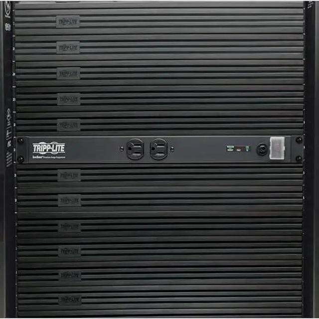 Alt view image 6 of 13 - Tripp Lite Network-Grade Rackmount Power Strip PDU, 120V, On/Off Switch, Surge Protection Option, Manufacturer's Warranty (RS, DRS, & Isobar Series)