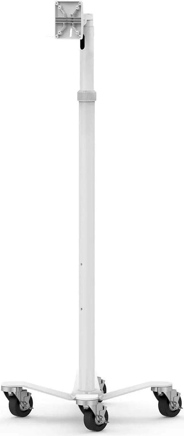 Alt view image 10 of 15 - Compulocks Group MCRSTDW RISE ROLLING KIOSK STAND WHITE