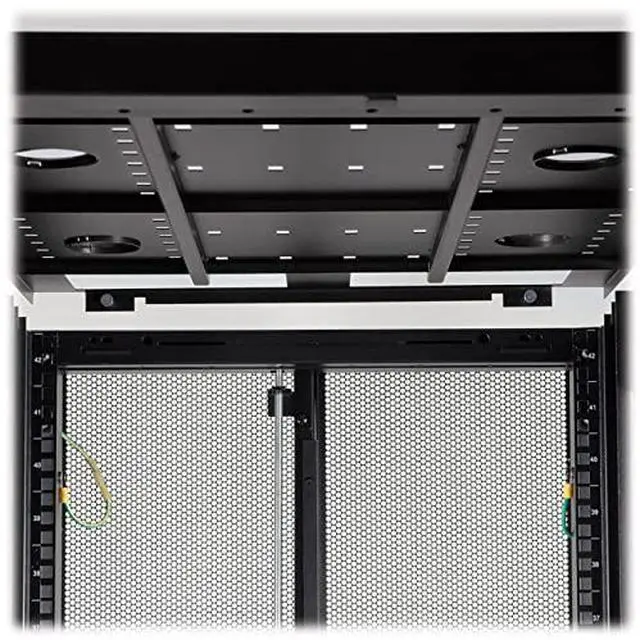Alt view image 4 of 5 - Tripp Lite SR52UB 52U SmartRack Premium 52U Standard-Depth Rack Enclosure Cabinet