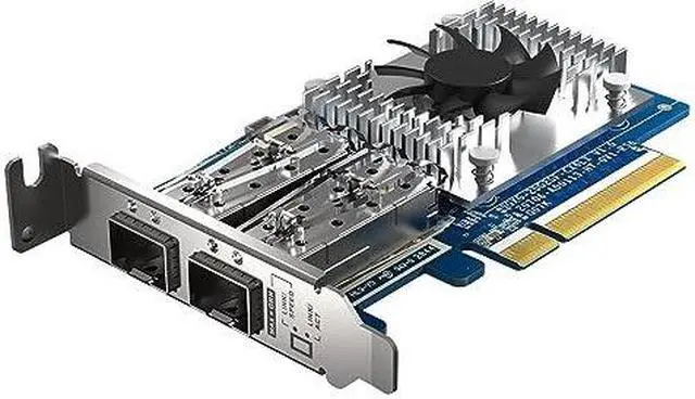 Alt view image 13 of 17 - QNAP 2PORT SFP28 25GBE NETWORK EXPANSION CARD LP PCIE GEN4X8 PCIE