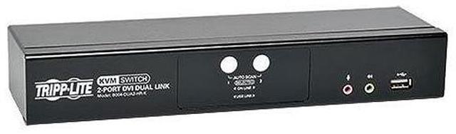Alt view image 14 of 20 - TRIPP LITE B005-DPUA4 4-Port DisplayPort/USB KVM Switch - 4K 60 Hz, HDR, HDCP 2.2, IR, DP 1.4, USB Sharing