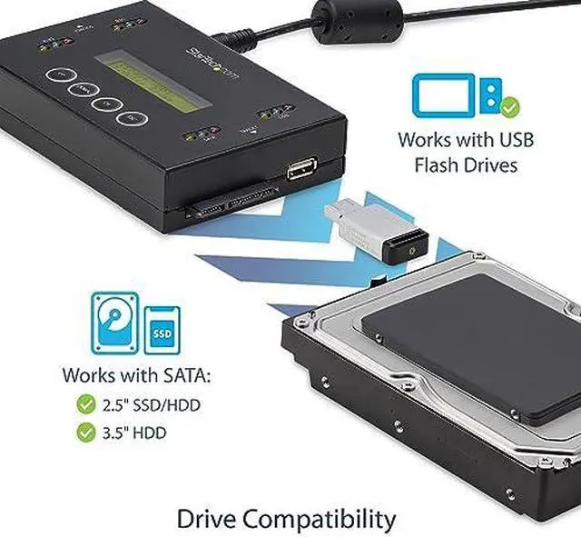 Alt view image 8 of 11 - STARTECH.COM SU2DUPERA11 STANDALONE DRIVE DUPLICATOR AND