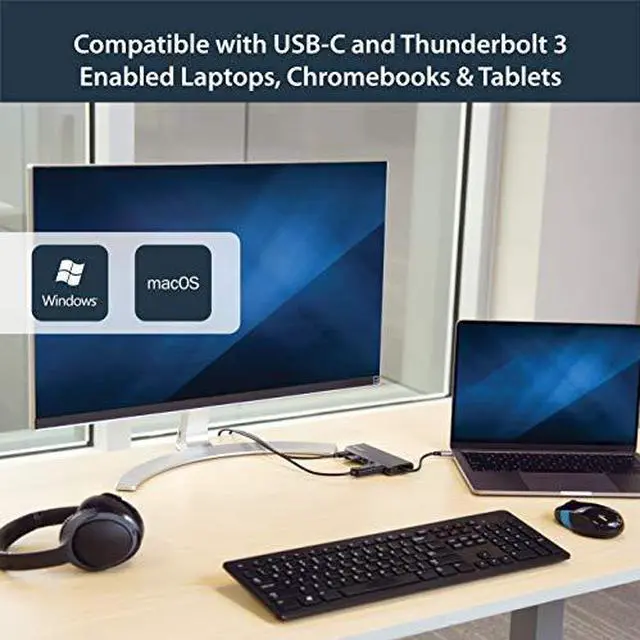 Alt view image 9 of 12 - StarTech 4K 60Hz HDMI HDR10 USB C Multiport Adapte 115BUSBCMULTIPORT