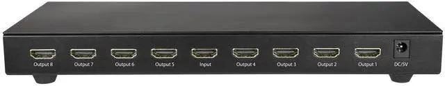 Alt view image 9 of 11 - StarTech.com ST128HD20 4K 60hz HDMI Splitter - 8 Port - HDR Support - 7.1 Surround Sound Audio - HDMI Distribution Amplifier - HDMI 2.0 Splitter