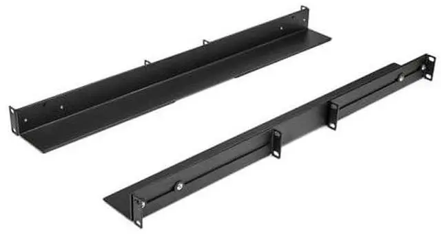 Alt view image 7 of 13 - StarTech.com UNIRAILS1UB 1U Server Rack Rails with Adjustable Mounting Depth