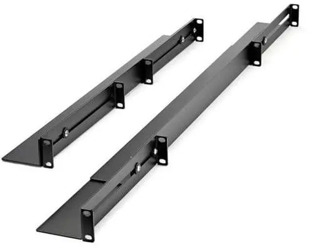Alt view image 8 of 13 - StarTech.com UNIRAILS1UB 1U Server Rack Rails with Adjustable Mounting Depth