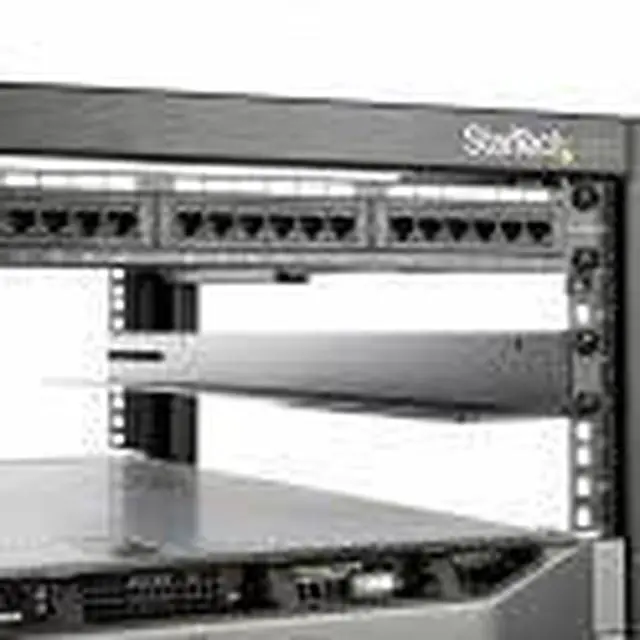 Alt view image 13 of 13 - StarTech.com UNIRAILS1UB 1U Server Rack Rails with Adjustable Mounting Depth