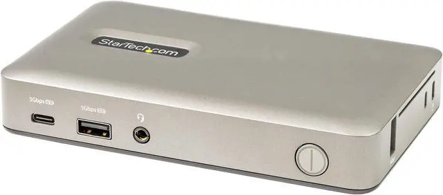 Alt view image 2 of 7 - StarTech USB-C to DisplayPort 4K 30Hz Docking Station DKM30CHDPD