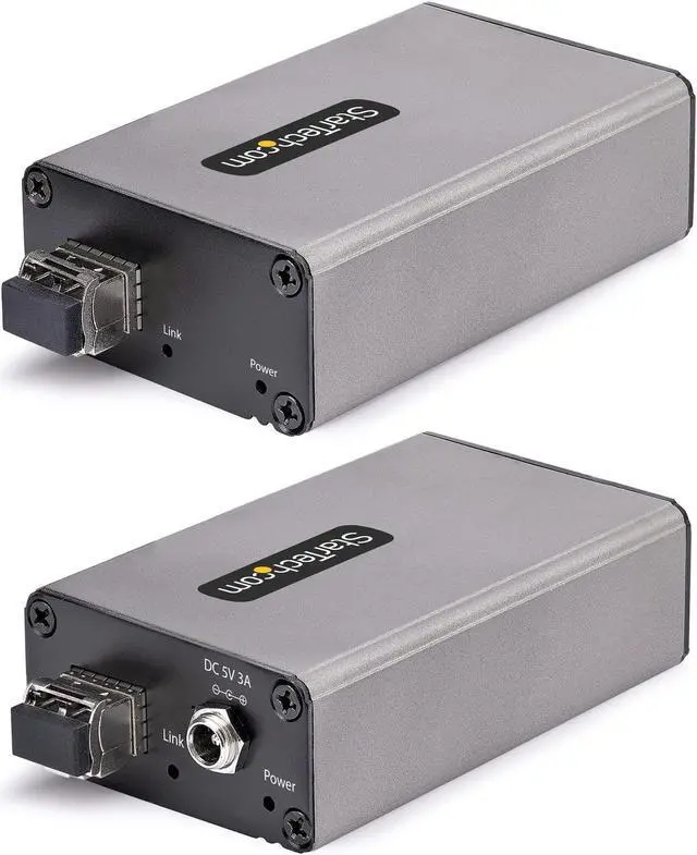 Alt view image 7 of 12 - StarTech 2-Port USB 3.0 Extender OM3 Multimode Fiber 350m F35023USBEXTENDER