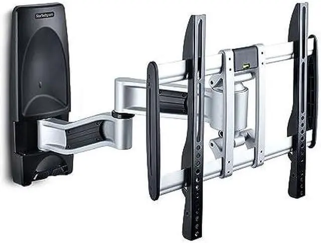 Alt view image 7 of 12 - StarTech Articulating TV Wall Mount, VESA Wall Mount, Supports 26 to 65 inch/99lb/Flat/Curved TVs, Retractable Low Profile Wall Mount TV Bracket, Adjustable Corner TV Wall Mount - TAA