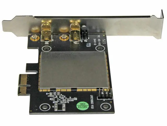 Alt view image 5 of 7 - StarTech.com AC600 Wireless-AC Network Adapter - 802.11ac, PCI Express - Dual Band 2.4GHz and 5GHz Wireless Network Card