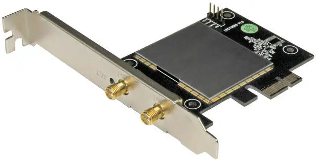 Main image of StarTech.com AC600 Wireless-AC Network Adapter - 802.11ac, PCI Express - Dual Band 2.4GHz and 5GHz Wireless Network Card
