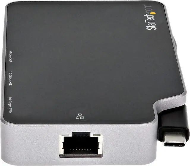 Alt view image 9 of 12 - StarTech USB-C Multiport HDMI VGA USB MicroSD Mini Dock Adapter CDP2HVGUASPD