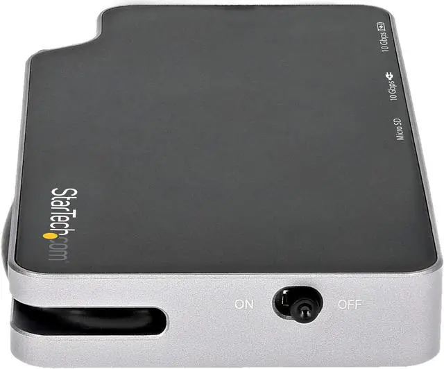 Alt view image 10 of 12 - StarTech USB-C Multiport HDMI VGA USB MicroSD Mini Dock Adapter CDP2HVGUASPD