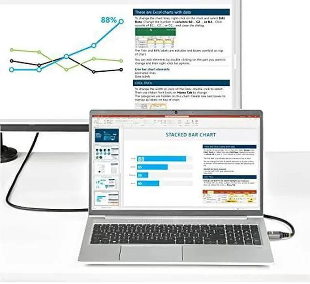 Alt view image 8 of 9 - StarTech 16ft/5m HDMI 2.1 Cable Certified Ultra High Speed HDMI Cable 48Gbps 8K 60Hz/4K 120Hz HDR10+ 8K HDMI Cable Monitor/Display HDMM21V5M