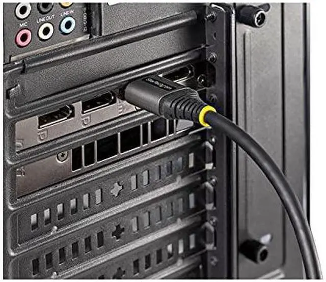 Alt view image 9 of 9 - StarTech 16ft/5m HDMI 2.1 Cable Certified Ultra High Speed HDMI Cable 48Gbps 8K 60Hz/4K 120Hz HDR10+ 8K HDMI Cable Monitor/Display HDMM21V5M