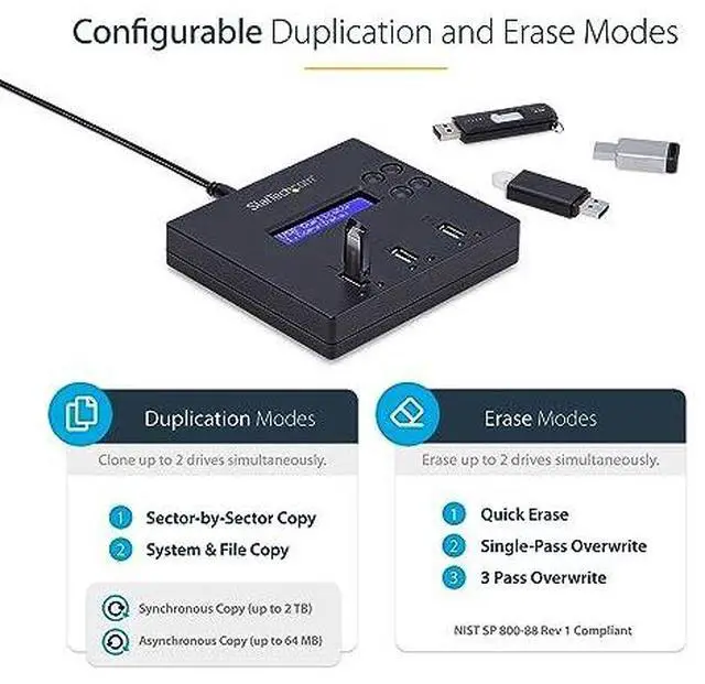 Alt view image 14 of 15 - StarTech.com USBDUPE115 USB Duplicator, 1:15, USB Flash Drives, Flash Drive Duplicator