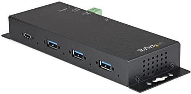 Alt view image 6 of 11 - StarTech 4 Port 10Gbps Metal Industrial USB C Hub HB31C3A1CME