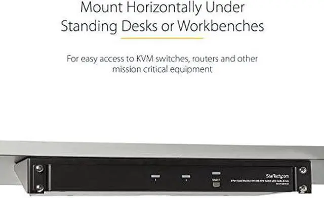 Alt view image 10 of 11 - StarTech 5U Vertical 19" Low Profile Wall Mounting Bracket RK519WALLV