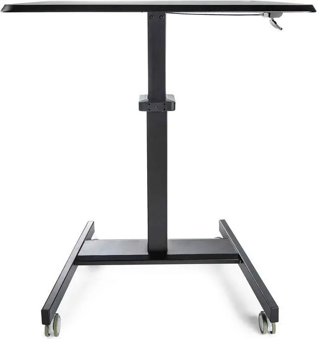 Alt view image 6 of 11 - MOBILE STANDING DESK - SIT-STAND CART