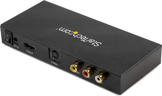 Alt view image 6 of 9 - StarTech.com VID2HDCON2 S-Video or Composite to HDMI Converter with Audio - 720p - NTSC and PAL