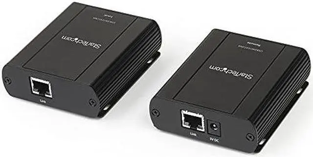 Alt view image 5 of 6 - StarTech USB 2.0 over Cat5e/Cat6 Ethernet Cable Adapter Kit USB2001EXT2NA