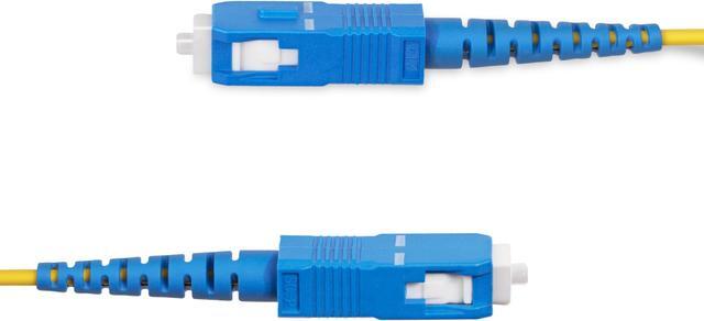 Alt view image 8 of 15 - StarTech 100m 328ft SC to SC Simplex Fiber Optic Cable Jumper  SPSMSCSCOS2100M