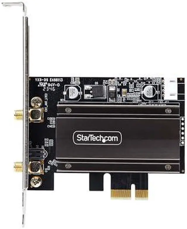 Alt view image 4 of 14 - StarTech Wi-Fi 6E PCIe Network Card with Bluetooth 5.3 PAX2235-WIFI-6E-CARD