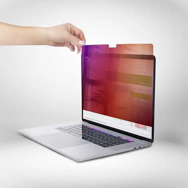 Alt view image 6 of 8 - StarTech 14" MacBook Pro 21/23 Gold Filter Privacy Screen 142MG-PRIVACY-SCREEN