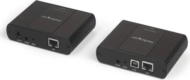 Alt view image 3 of 6 - StarTech 4 Port USB 2.0 Ethernet Extender USB2G4LEXT2NA