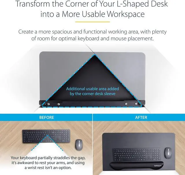 Alt view image 10 of 14 - DESK CORNER SLEEVE/EXTENDER