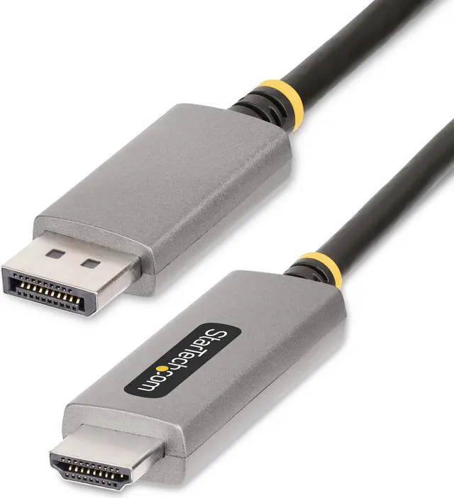 Alt view image 2 of 8 - StarTech 6ft (2m) DisplayPort to HDMI Adapter Cable 133DISPLAYPORTHDMI21