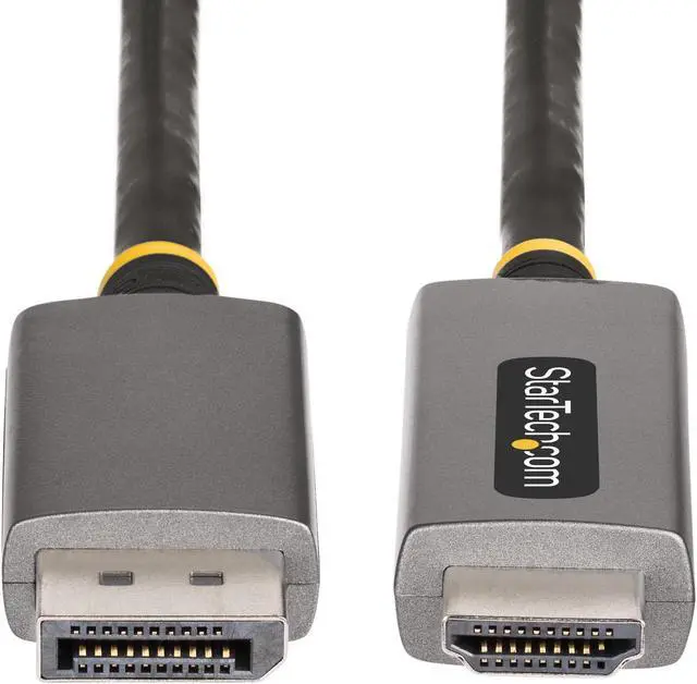 Alt view image 6 of 8 - StarTech 6ft (2m) DisplayPort to HDMI Adapter Cable 133DISPLAYPORTHDMI21