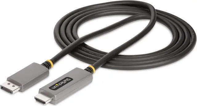 Alt view image 7 of 8 - StarTech 6ft (2m) DisplayPort to HDMI Adapter Cable 133DISPLAYPORTHDMI21