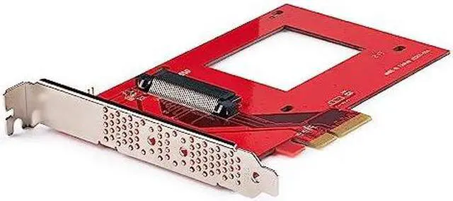 Alt view image 2 of 13 - StarTech PCIe 4.0 x4 Adapter for 2.5" U.3 NVMe SSDs PEX4SFF8639U3