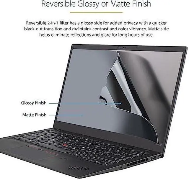 Alt view image 5 of 8 - StarTech 17.3" 16:9 Laptop Privacy Filter 173LPRIVACYSCREEN