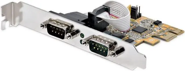 Alt view image 3 of 9 - PCIE DUAL SERIAL PORT CARD -