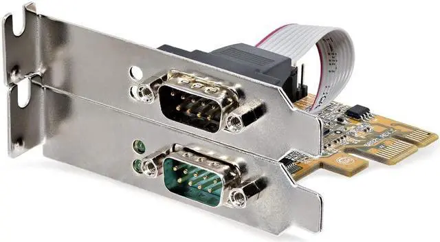 Alt view image 9 of 9 - PCIE DUAL SERIAL PORT CARD -
