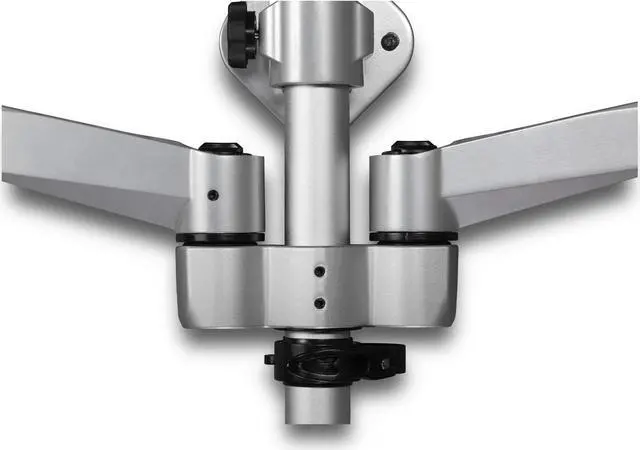Alt view image 15 of 16 - StarTech Dual Monitor Adjustable Wall Mount Computer Workstation  WALLSTSI2