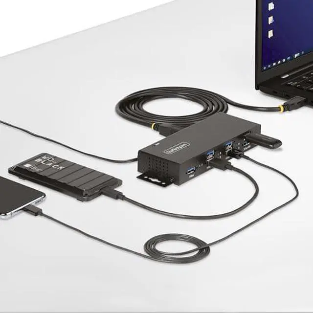 Alt view image 12 of 12 - 7-PORT MANAGED INDUSTRIAL USB