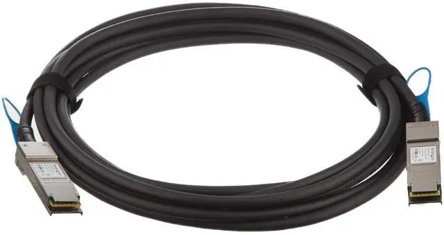 Alt view image 2 of 3 - StarTech.com Cisco QSFP-H40G-ACU5M Compatible 5m 40G QSFP+ to QSFP+ Direct Attach Cable Twinax - 40GbE QSFP+ Copper DAC 40 Gbps Low Power Active Transceiver Module DAC Firepower ASR1000 (QSFPH40GACU5)