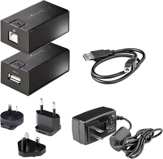 Alt view image 8 of 8 - StarTech 492ft USB 2.0 Extender over Cat5e/Cat6 Ethernet Cable C15012USBEXTENDER