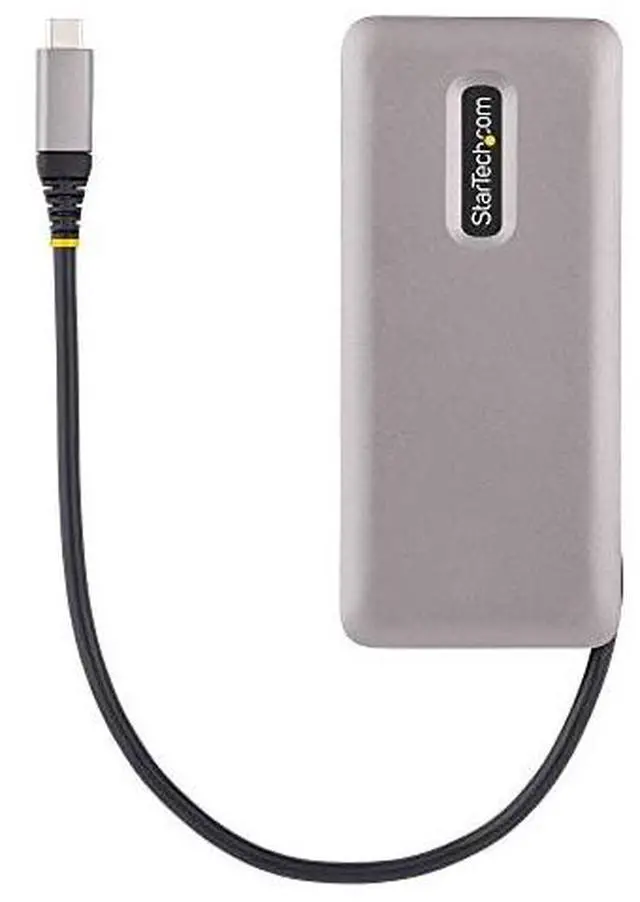 Alt view image 9 of 9 - StarTech 4-Port USB-C Hub USB 3.2 Gen 2 10Gbps 100W PD Pass-Through HB31CM4CPD3